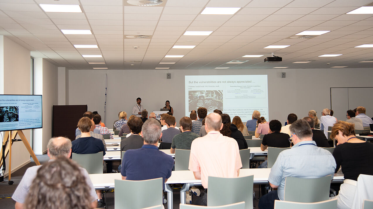 Professoren Yasemin Acar und Juraj Somorovsky, Universität Paderborn; Foto: SICP, Lara Nandi Dulige